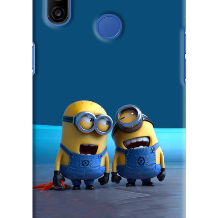 Minion Laughing Realme Narzo 10A/20A Hard Case Back Cover by Casekaro