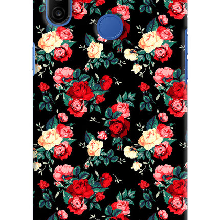 Rose Pattern Realme Narzo 10A/20A Hard Case Back Cover by Casekaro