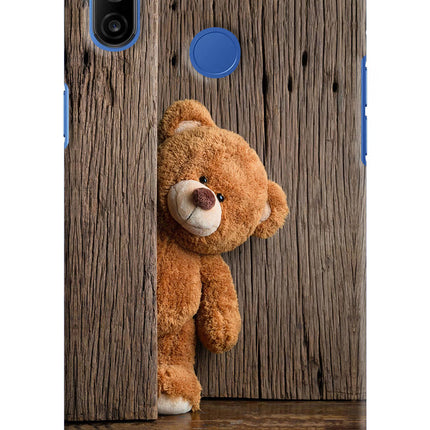 Teddy Wooden Realme Narzo 10A/20A Hard Case Back Cover by Casekaro
