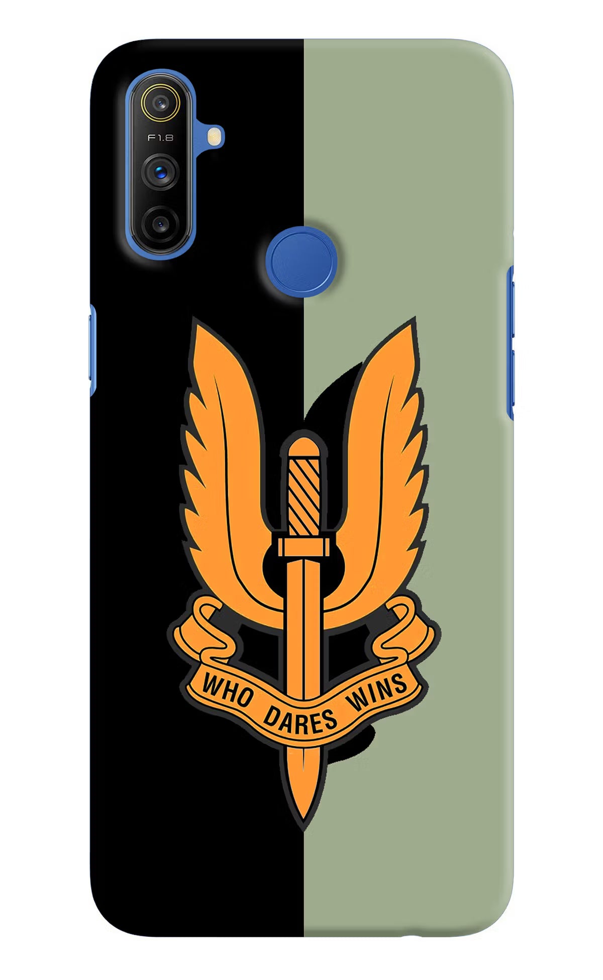 Balidan Logo Realme Narzo 10A/20A Hard Case Back Cover by Casekaro