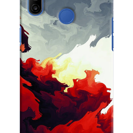 Fire Cloud Realme Narzo 10A/20A Hard Case Back Cover by Casekaro