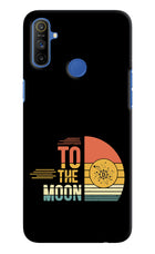 To the Moon Realme Narzo 10A/20A Hard Case Back Cover by Casekaro
