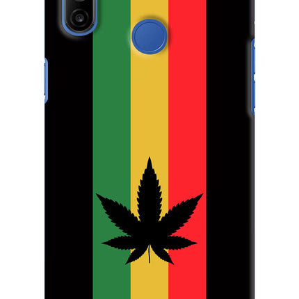 Weed Flag Realme Narzo 10A/20A Hard Case Back Cover by Casekaro