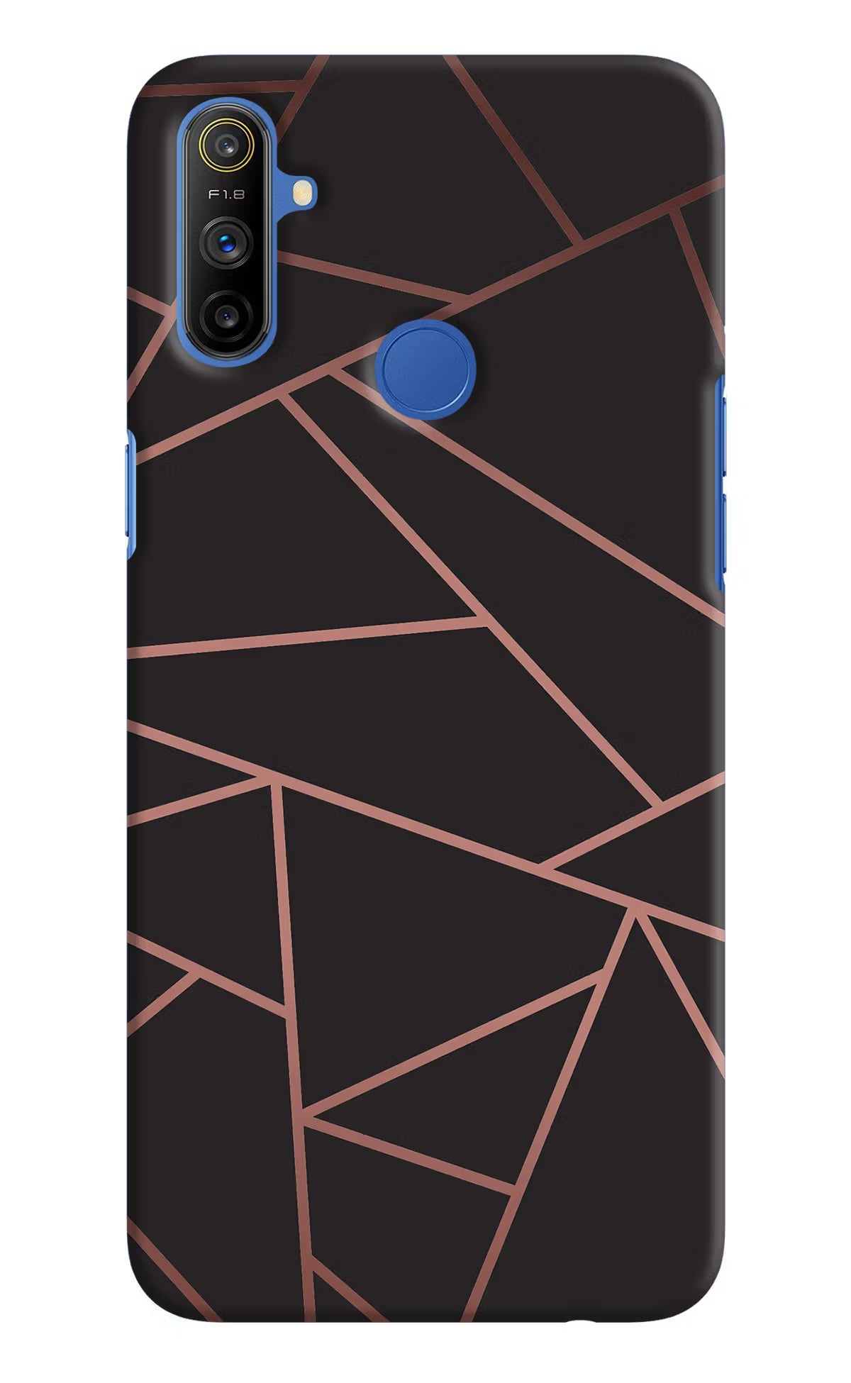 Geometric Pattern Realme Narzo 10A/20A Hard Case Back Cover by Casekaro