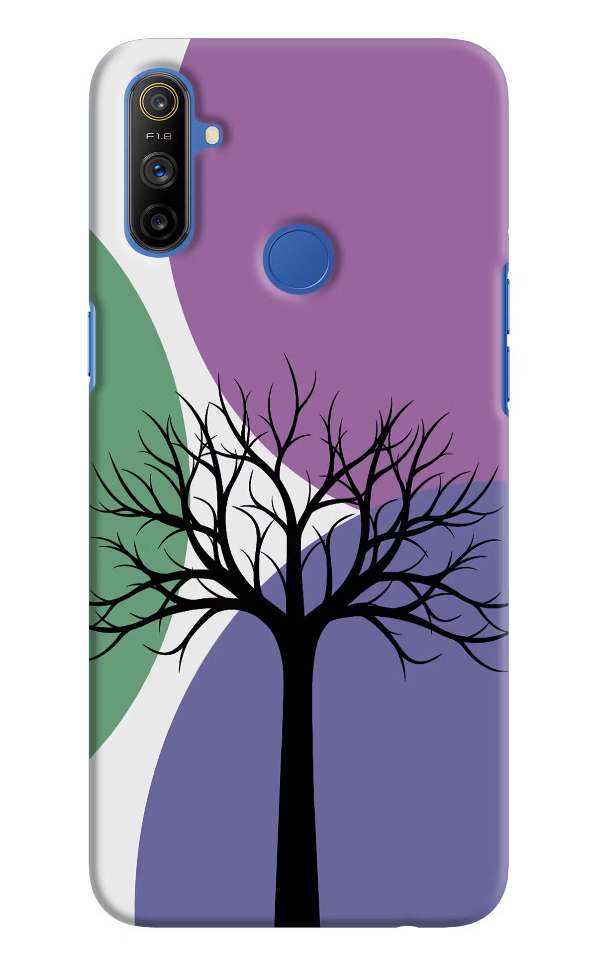 Tree Art Realme Narzo 10A/20A Hard Case Back Cover by Casekaro
