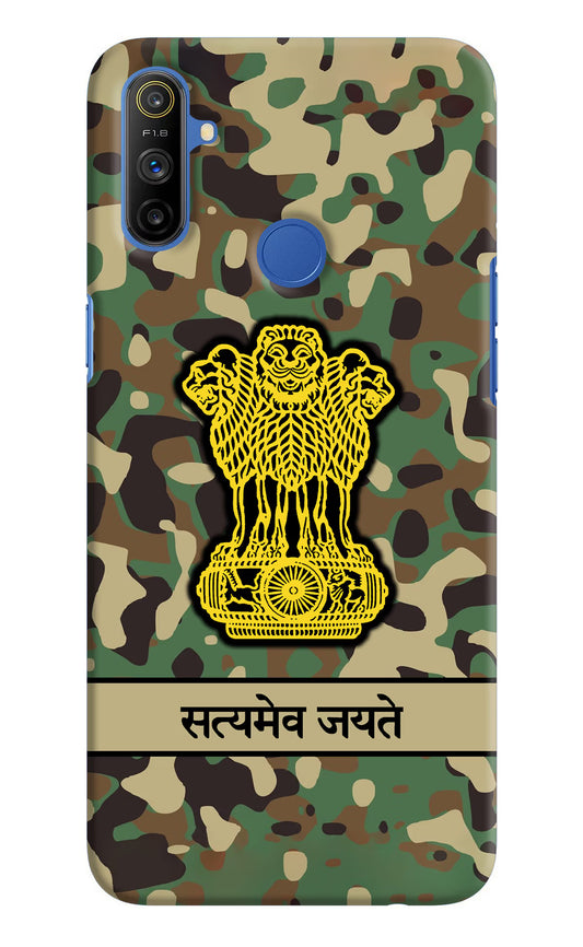 Satyamev Jayate Army Realme Narzo 10A/20A Hard Case Back Cover by Casekaro