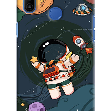 Cartoon Astronaut Realme Narzo 10A/20A Hard Case Back Cover by Casekaro