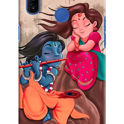 Radhe Krishna Realme Narzo 10A/20A Hard Case Back Cover by Casekaro