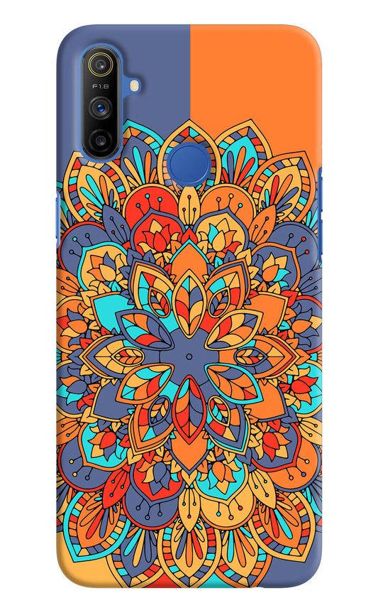 Color Mandala Realme Narzo 10A/20A Hard Case Back Cover by Casekaro