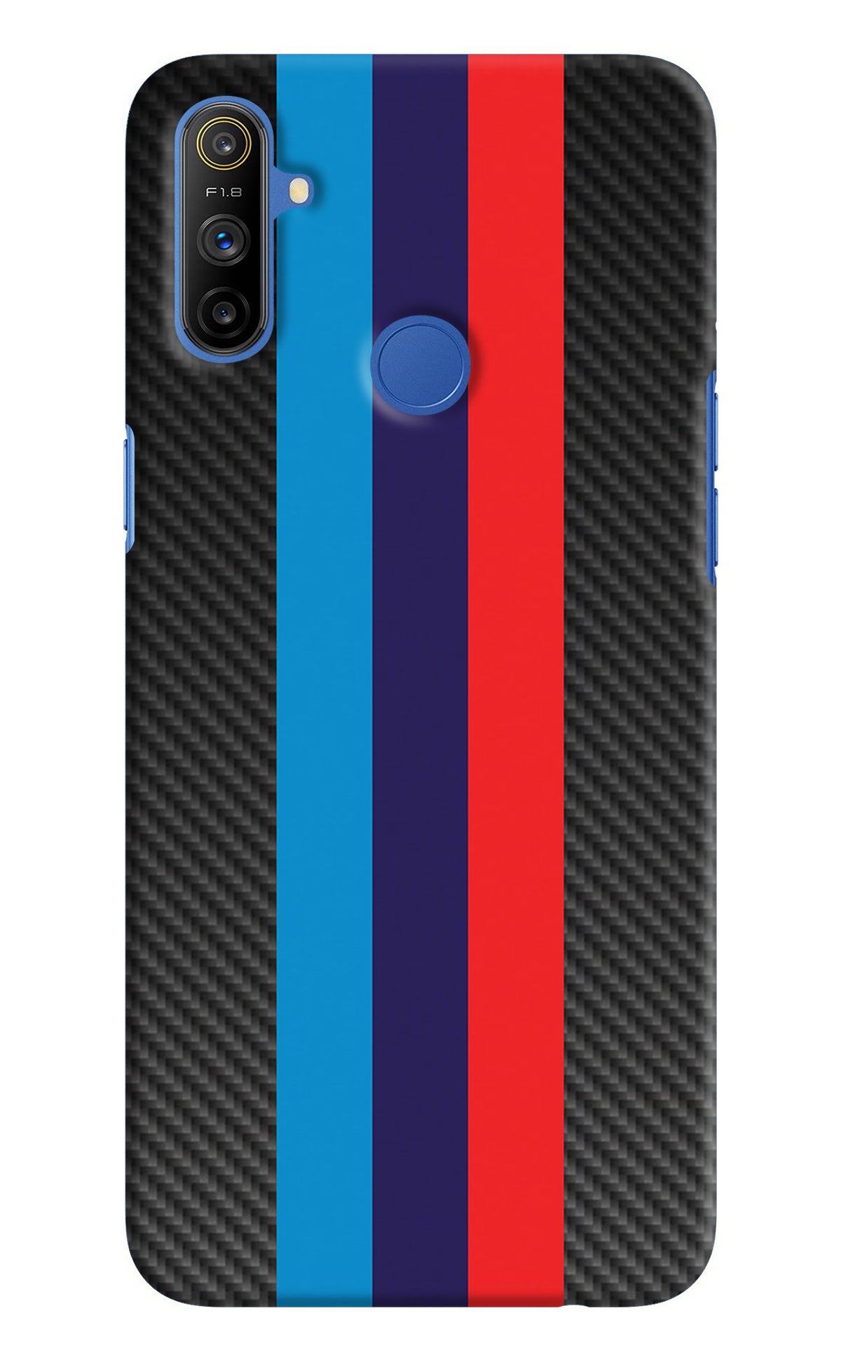 BMW Stripes Pattern Realme Narzo 10A/20A Back Cover