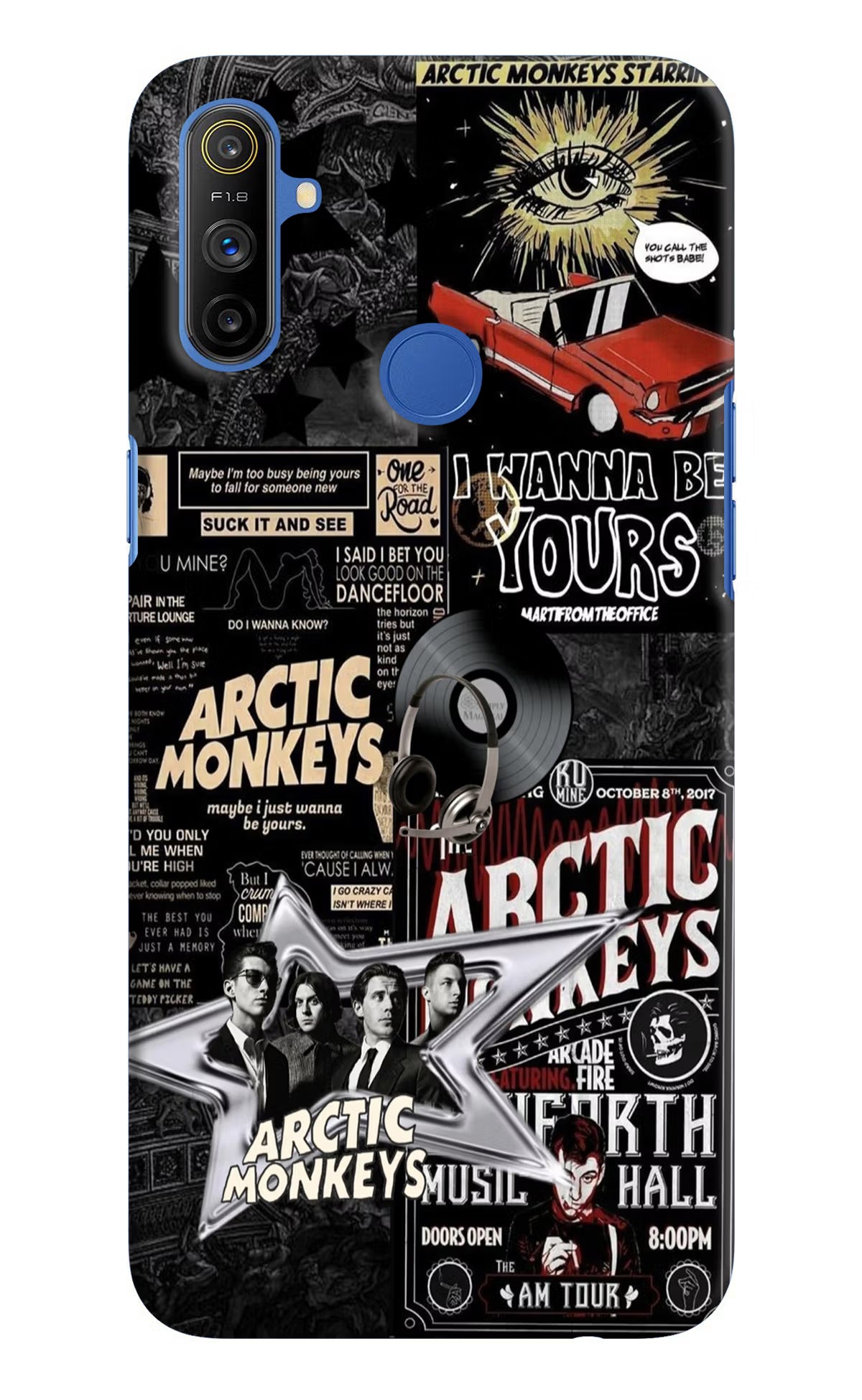 Arctic Monkeys Realme Narzo 10A/20A Hard Case Back Cover by Casekaro