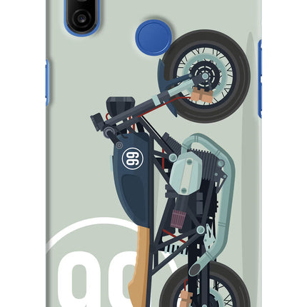 Classic Cafe Racer 99 Realme Narzo 10A/20A Hard Case Back Cover by Casekaro