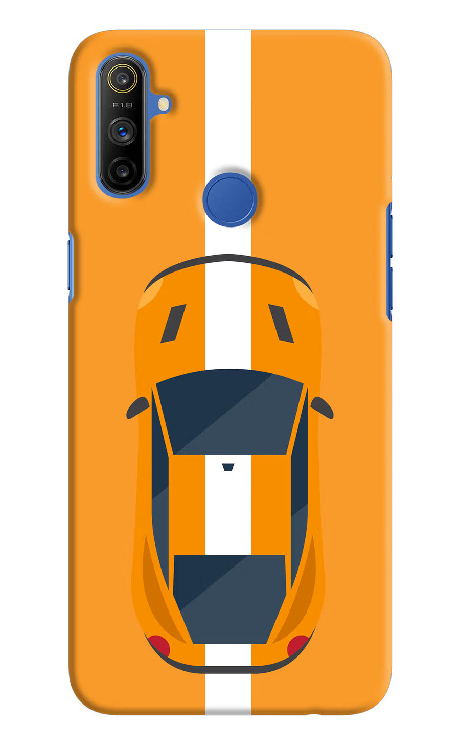 Highway Pursuit Realme Narzo 10A/20A Back Cover, Hard case