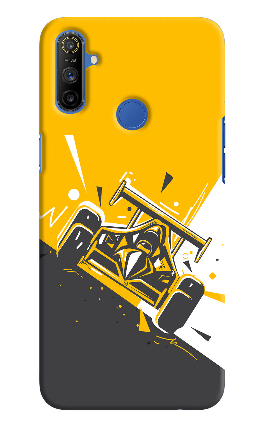 Track King Realme Narzo 10A/20A Back Cover, Hard case