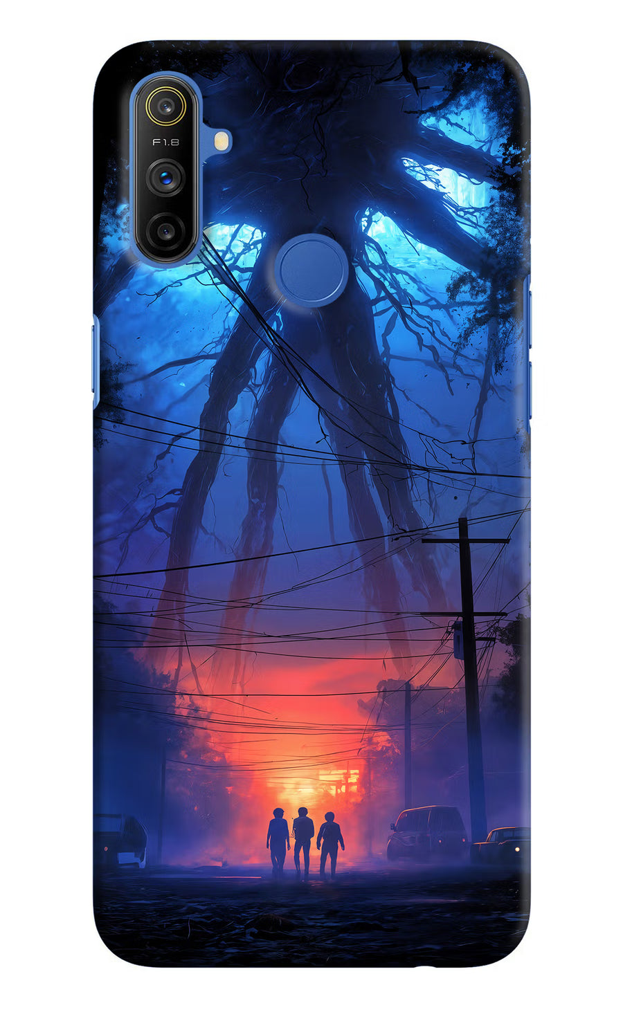 Ordinary Things Shadow Realme Narzo 10A/20A Back Cover, Hard case