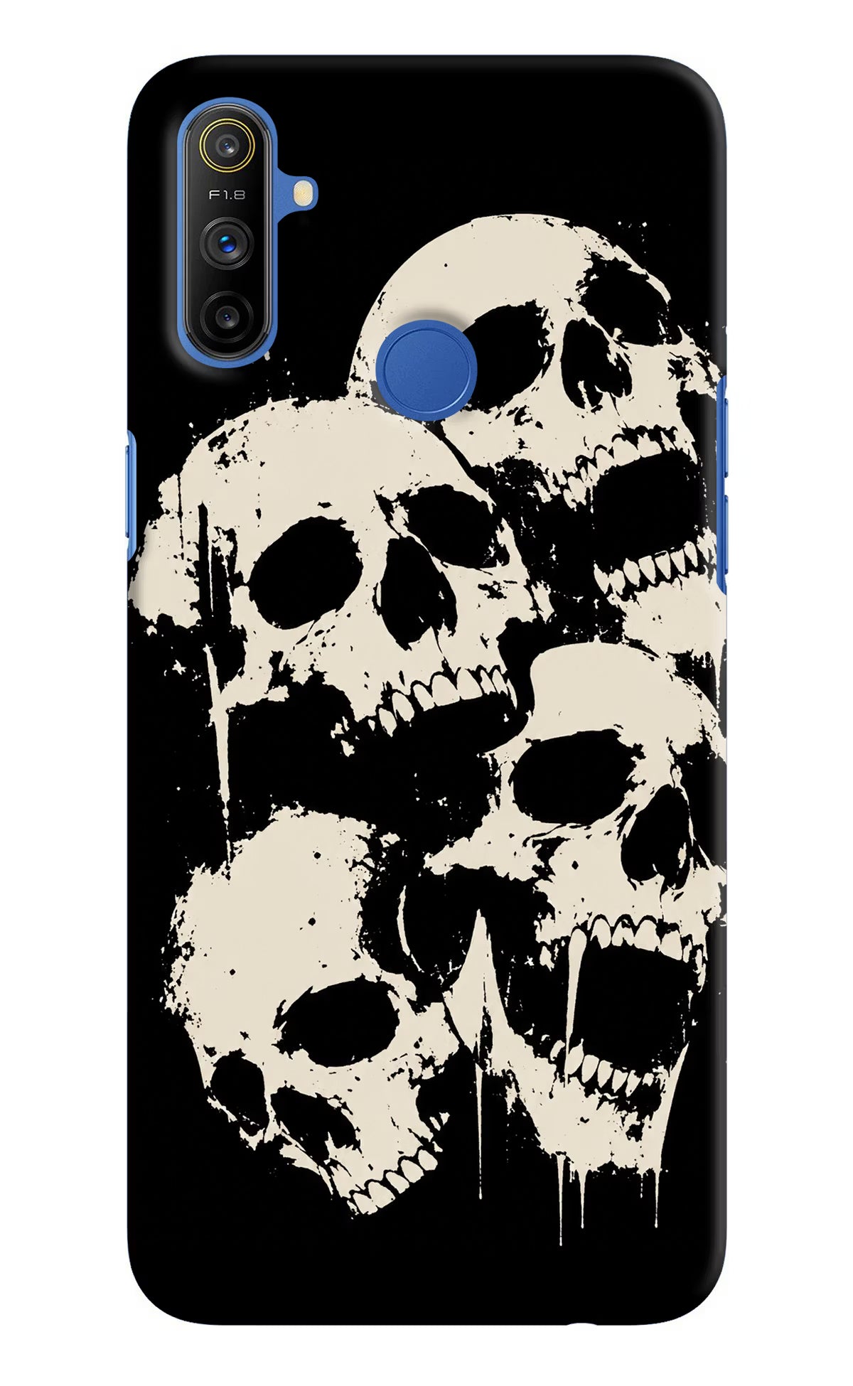 Dead Stack Realme Narzo 10A/20A Hard Case Back Cover by Casekaro