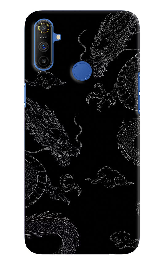 Twin Dragons Realme Narzo 10A/20A Hard Case Back Cover by Casekaro
