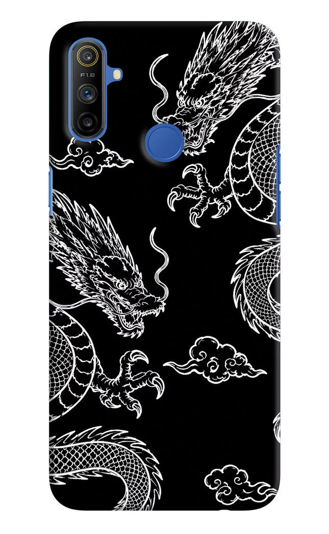 Twin Dragons Realme Narzo 10A/20A Hard Case Back Cover by Casekaro