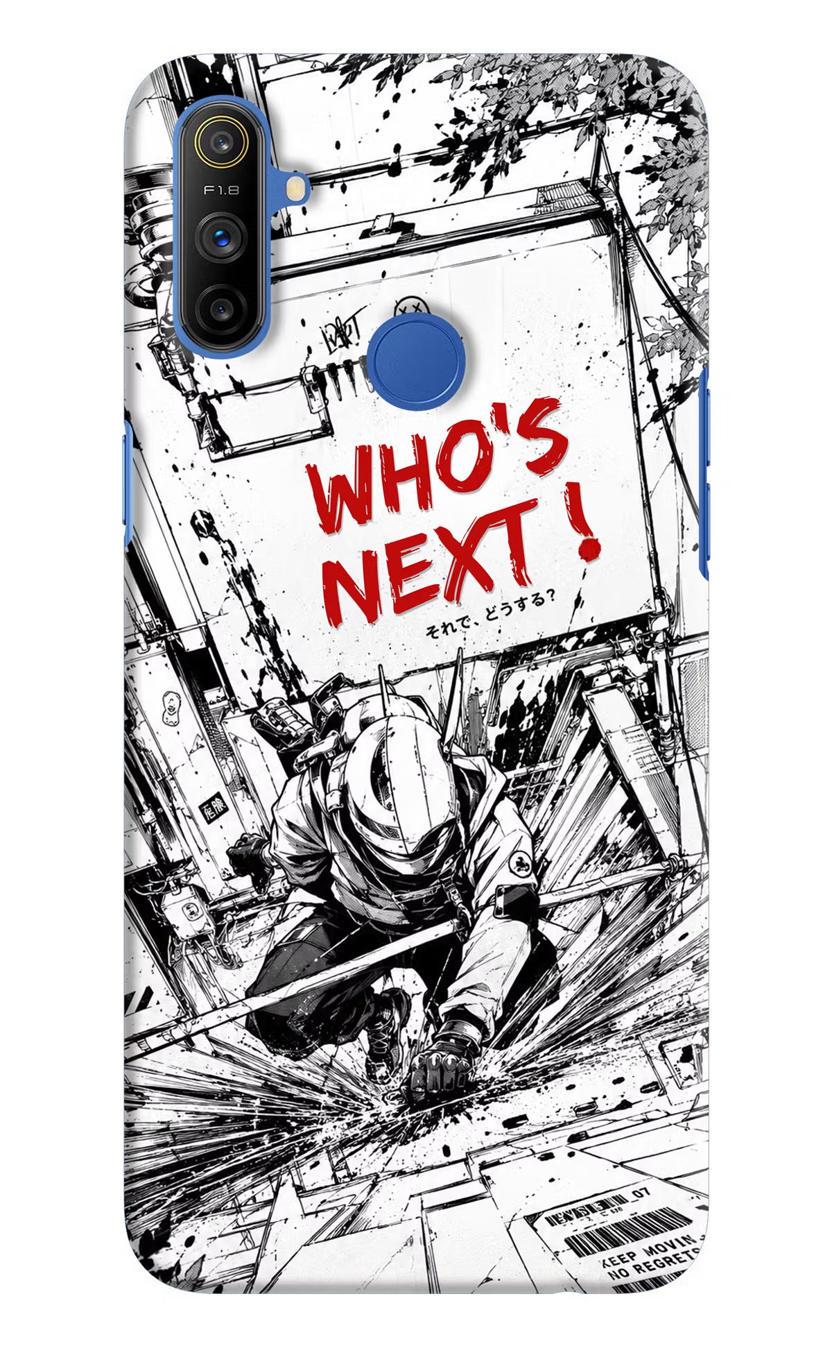 Who's Next Realme Narzo 10A/20A Hard Case Back Cover by Casekaro
