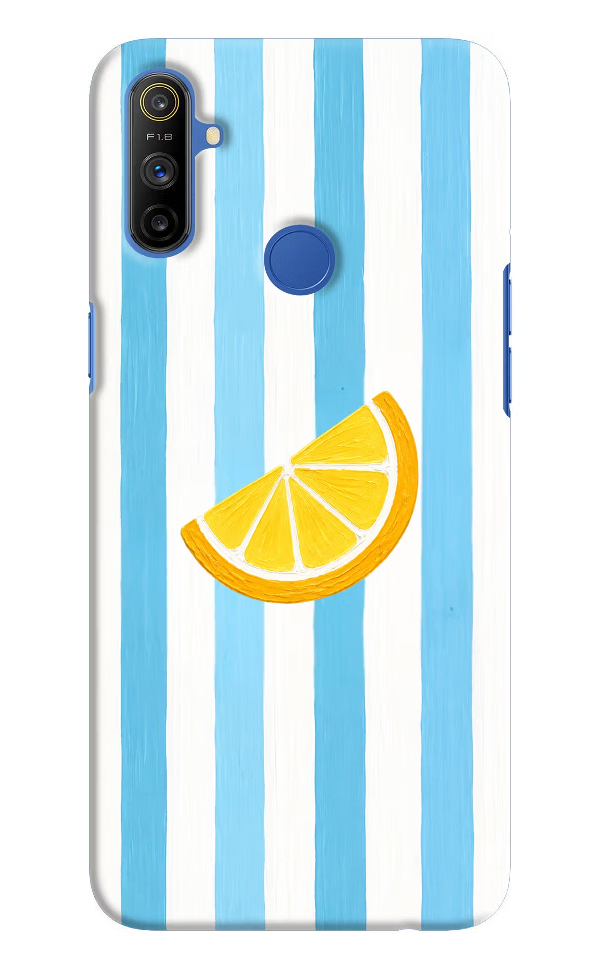 Summer Lemon Realme Narzo 10A/20A Hard Case Back Cover by Casekaro
