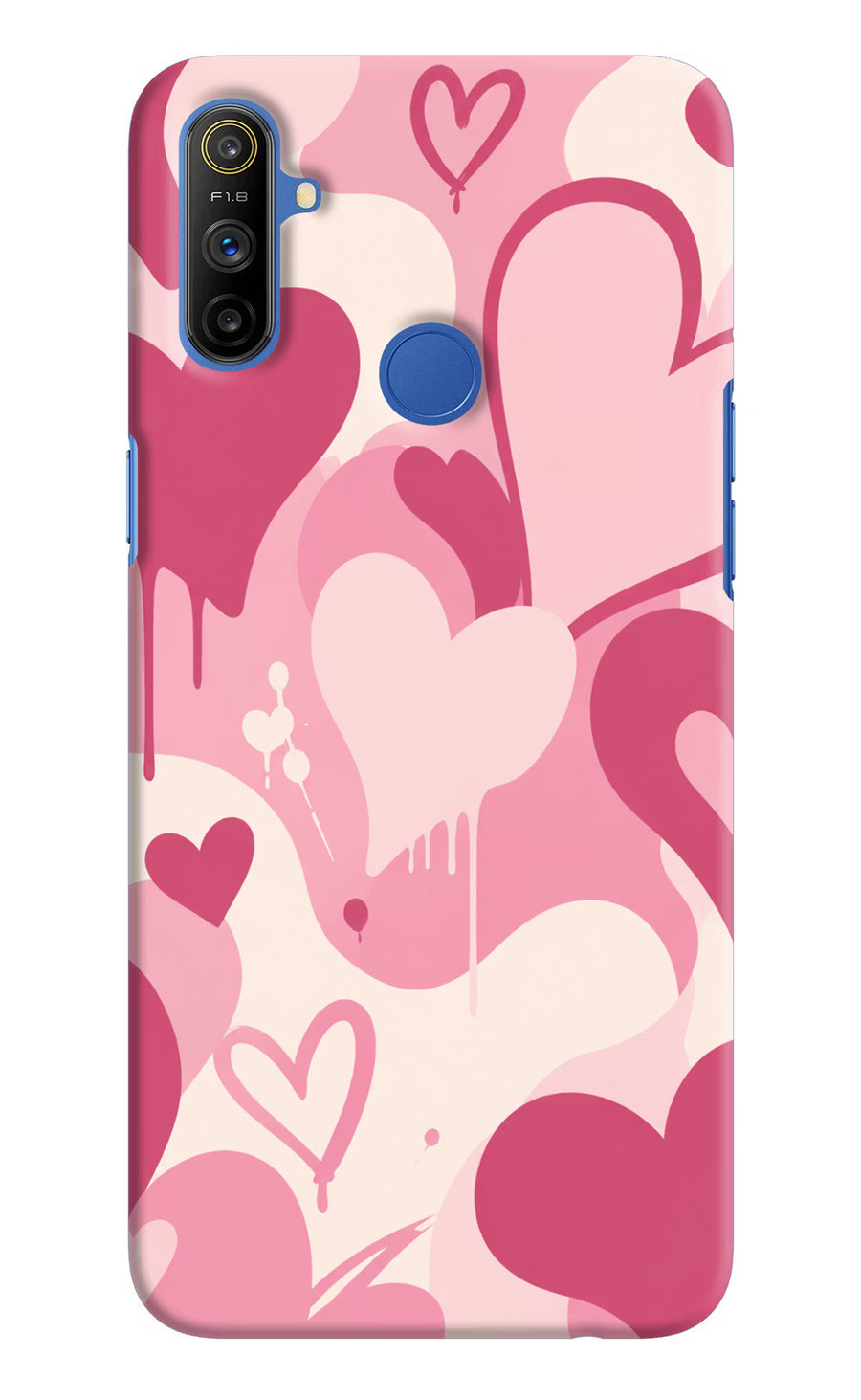 Hearty case Realme Narzo 10A/20A Back Cover, Hard case