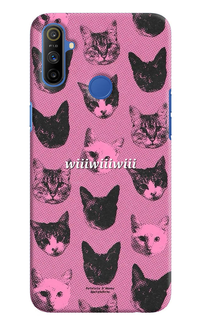Pink Cats Realme Narzo 10A/20A Hard Case Back Cover by Casekaro