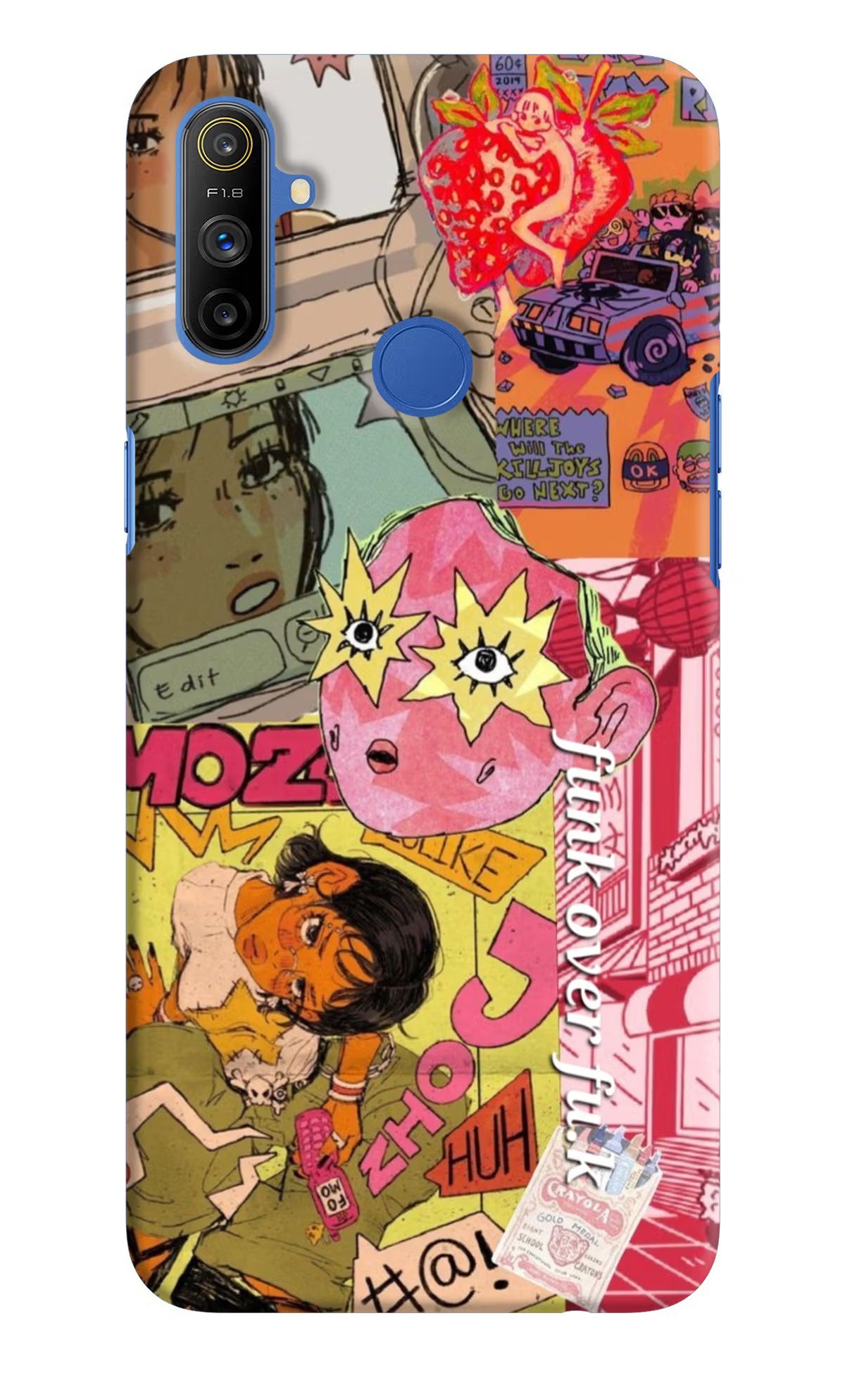 Funkover Realme Narzo 10A/20A Back Cover