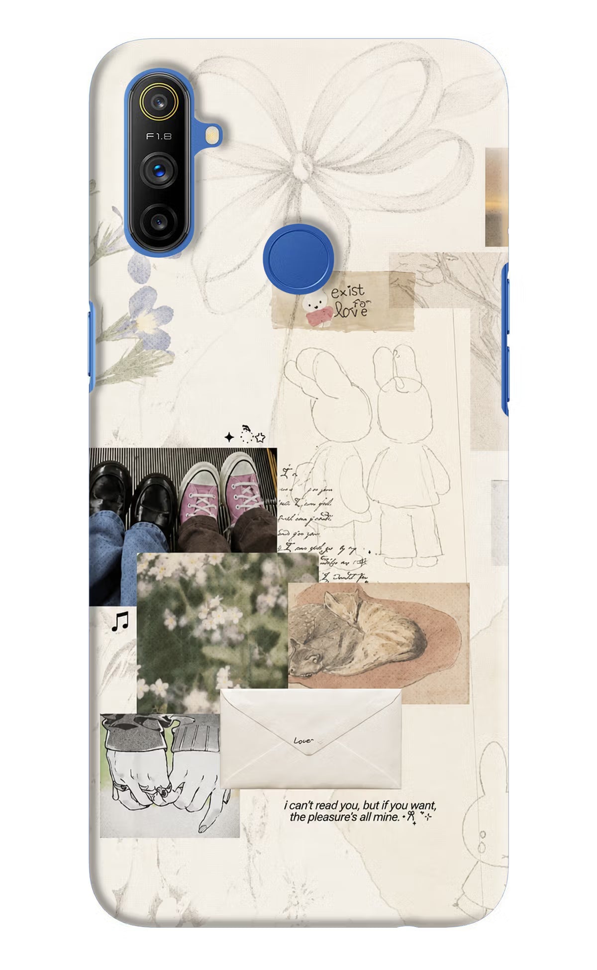 Soft Aesthetic Realme Narzo 10A/20A Back Cover