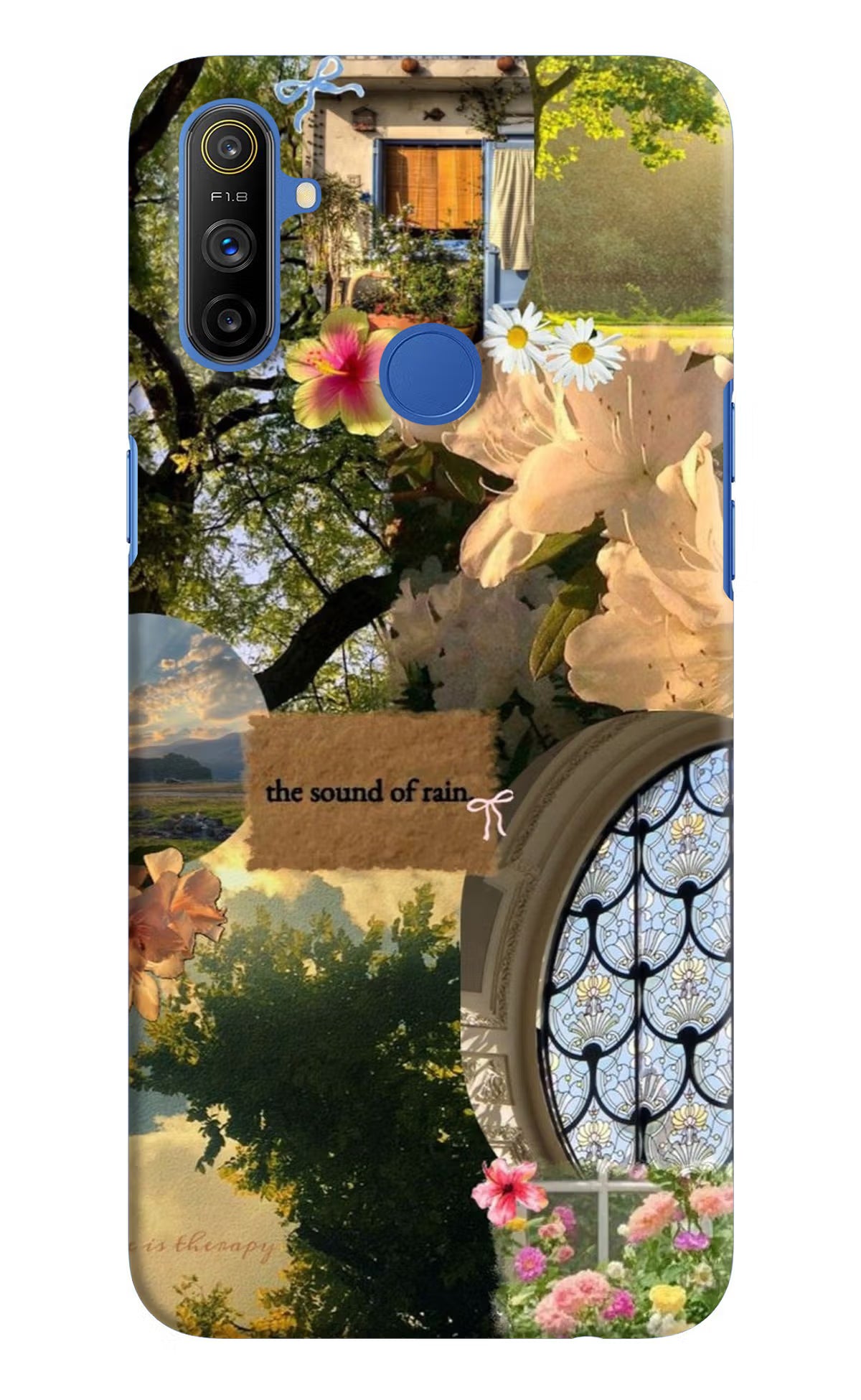 Rain Realme Narzo 10A/20A Back Cover