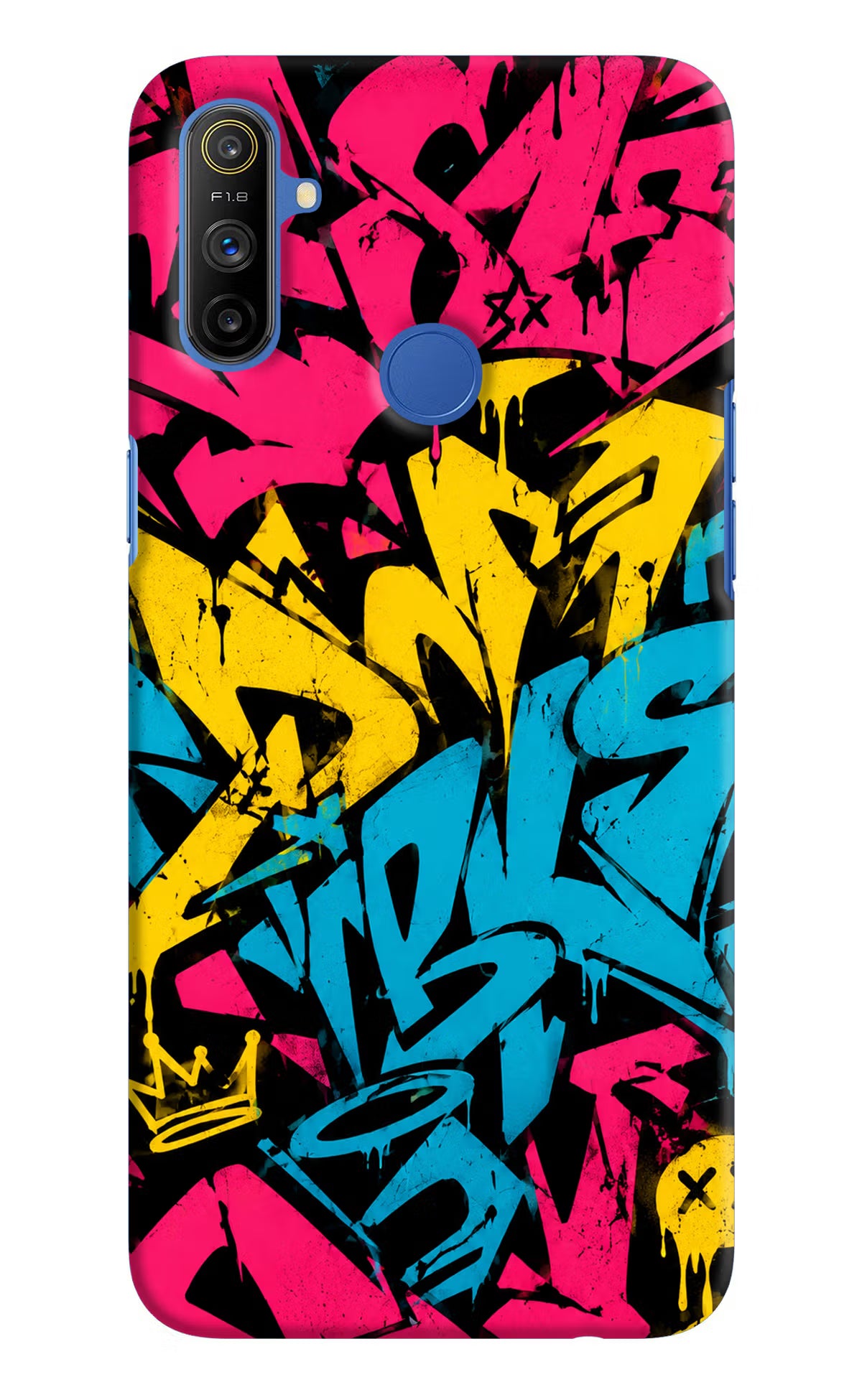 Graffiti Vibe Realme Narzo 10A/20A Back Cover