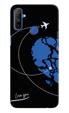 Love Orbit Realme Narzo 10A/20A Hard Case Back Cover by Casekaro