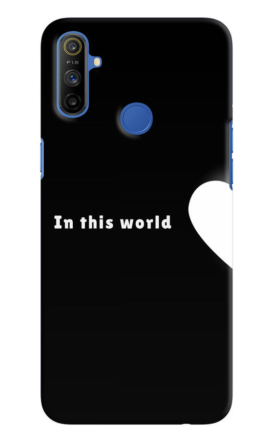 This World Realme Narzo 10A/20A Hard Case Back Cover by Casekaro