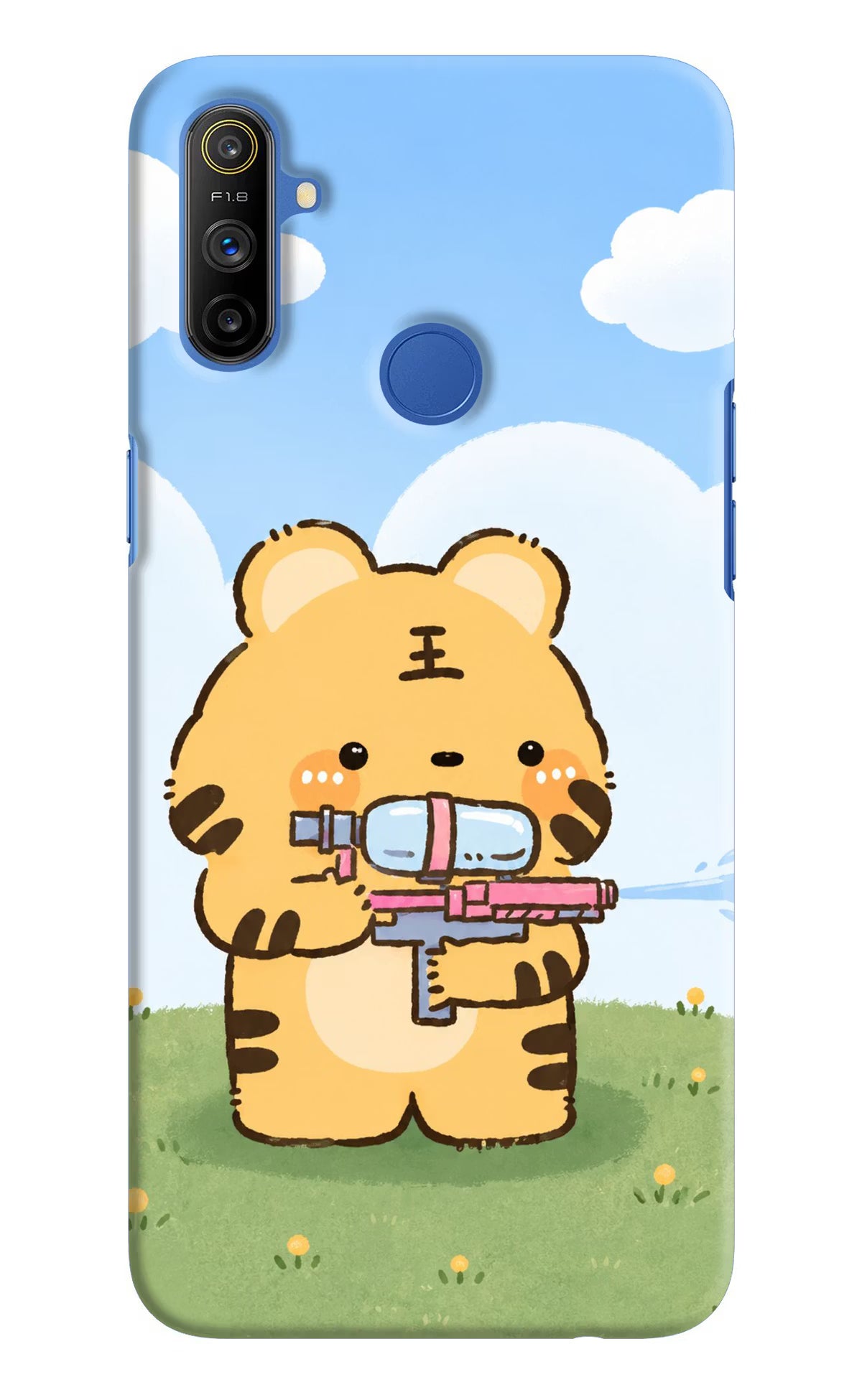 Tiger Treat Realme Narzo 10A/20A Back Cover