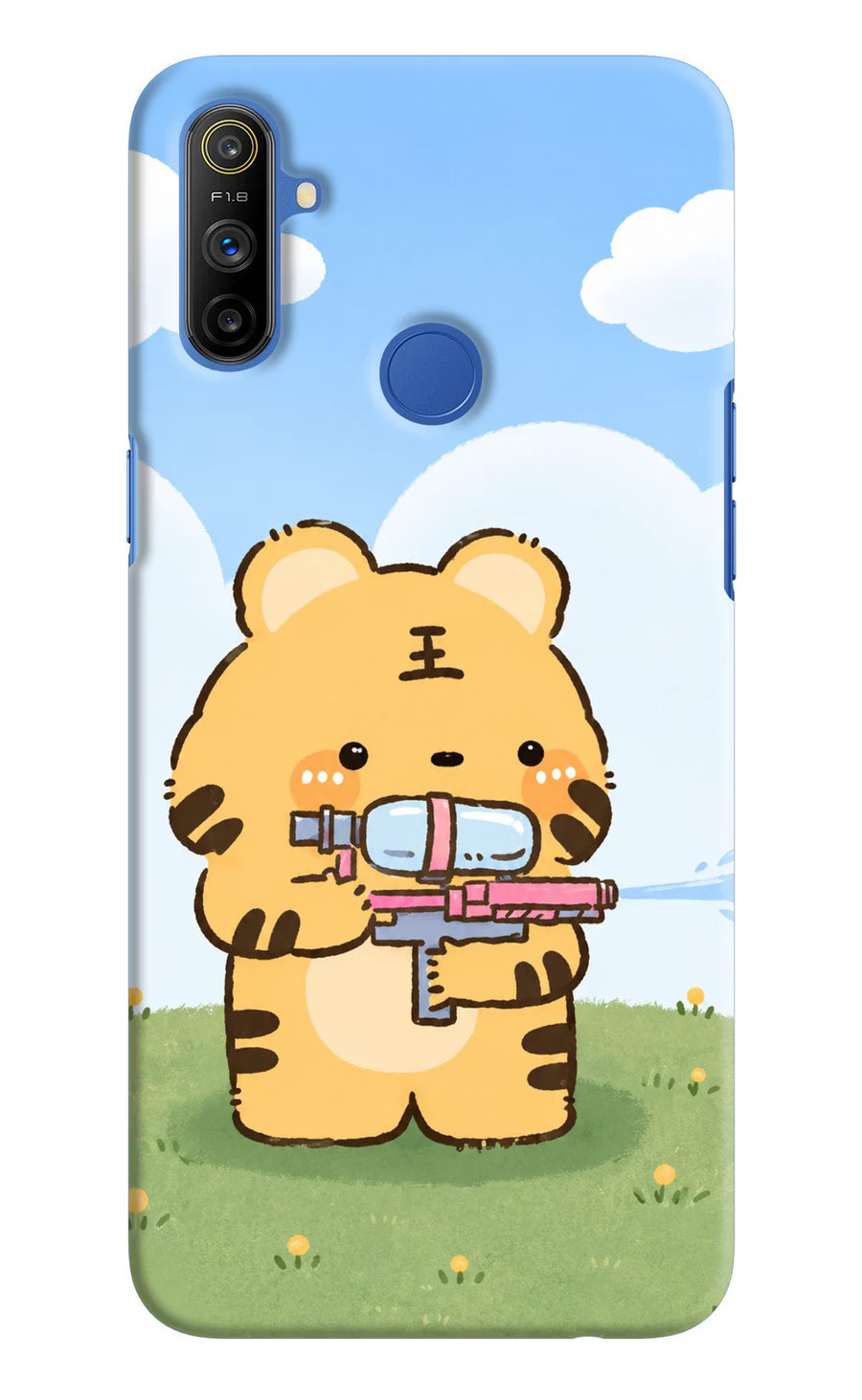 Tiger Treat Realme Narzo 10A/20A Back Cover, Hard case