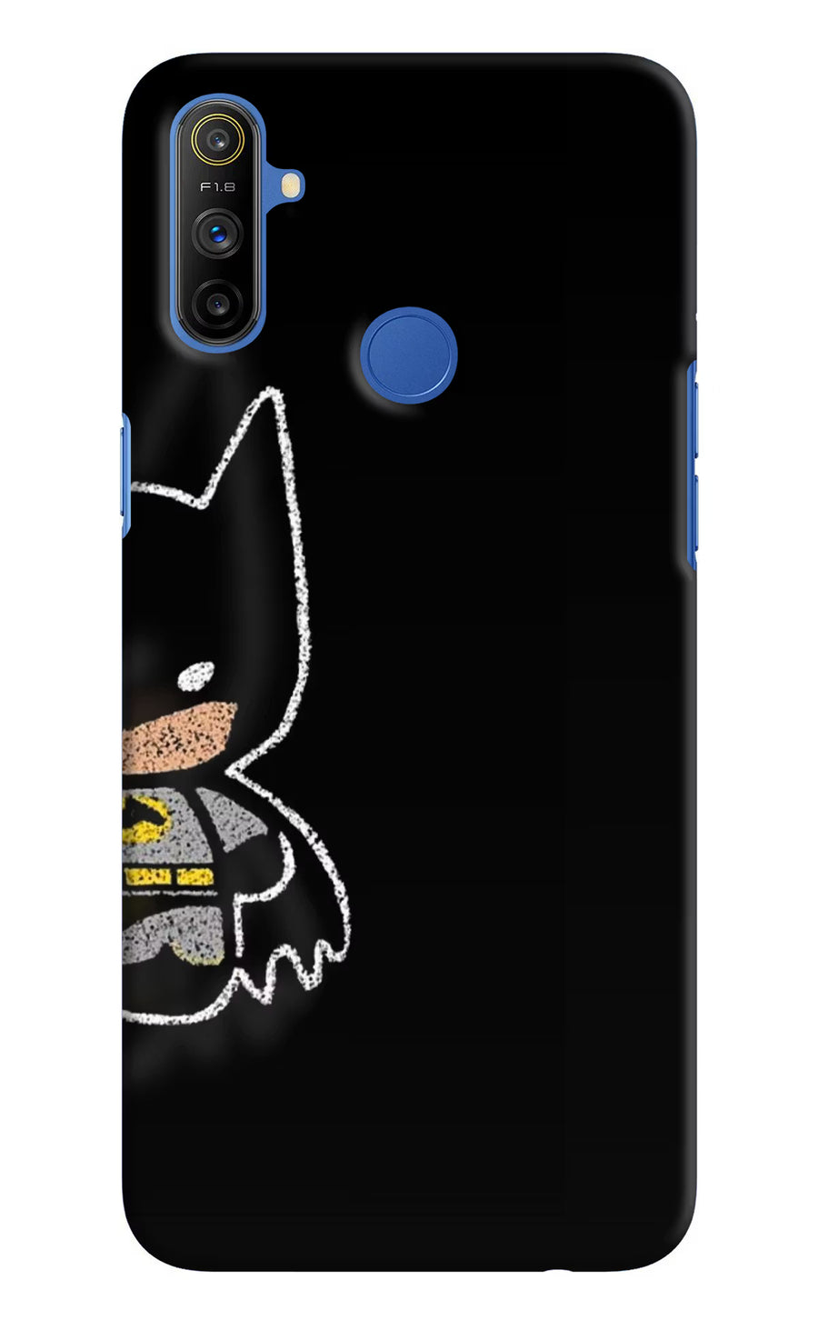 Bat Kitty Realme Narzo 10A/20A Back Cover, Hard case