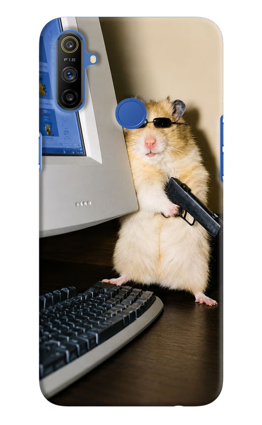 Hacker Hamster Realme Narzo 10A/20A Hard Case Back Cover by Casekaro