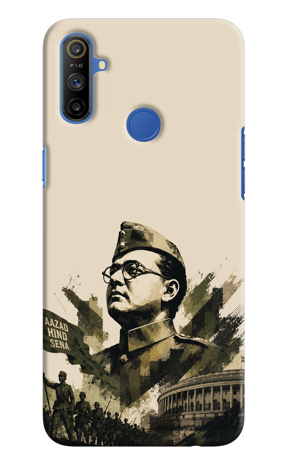 Netaji Rising Realme Narzo 10A/20A Back Cover