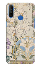 White Lily Realme Narzo 10A/20A Hard Case Back Cover by Casekaro