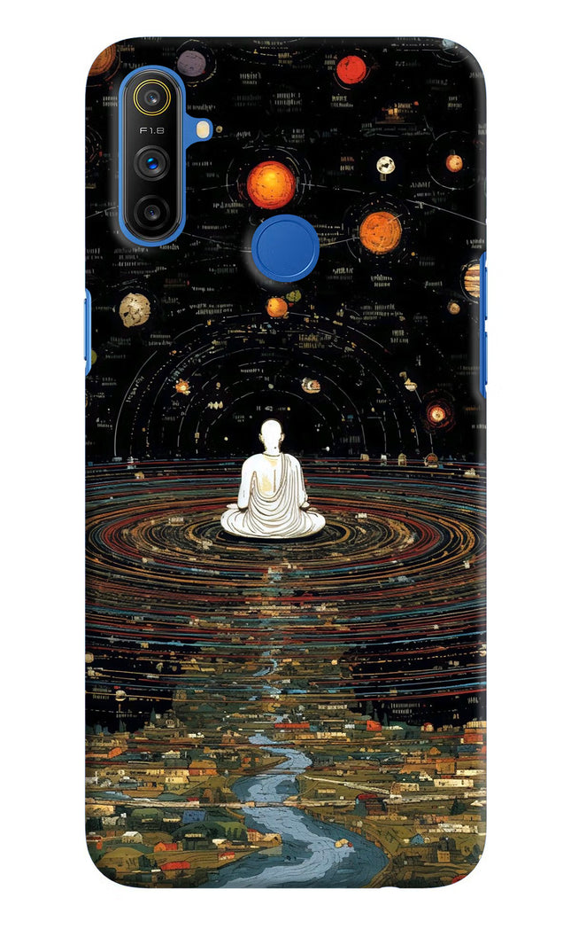 Space Monk Realme Narzo 10A/20A Hard Case Back Cover by Casekaro