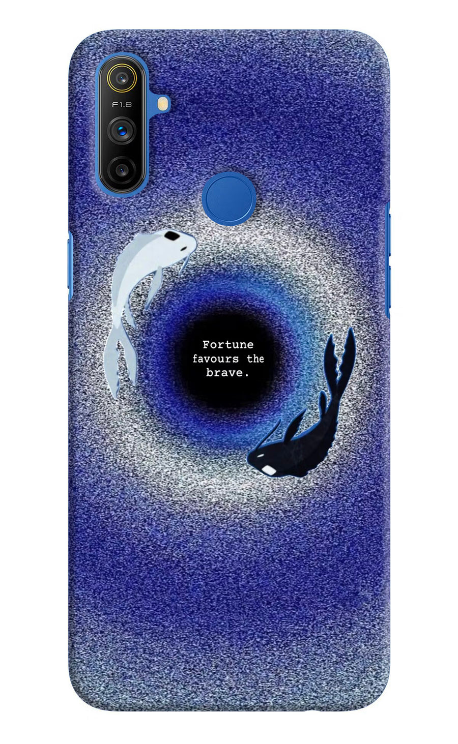 Dark Koi Realme Narzo 10A/20A Back Cover, Hard case