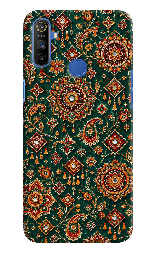 Green Pataka Realme Narzo 10A/20A Hard Case Back Cover by Casekaro