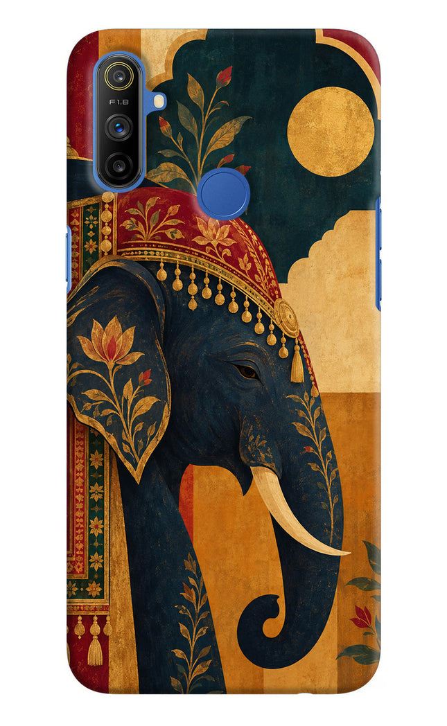 Royal Elephant Realme Narzo 10A/20A Hard Case Back Cover by Casekaro