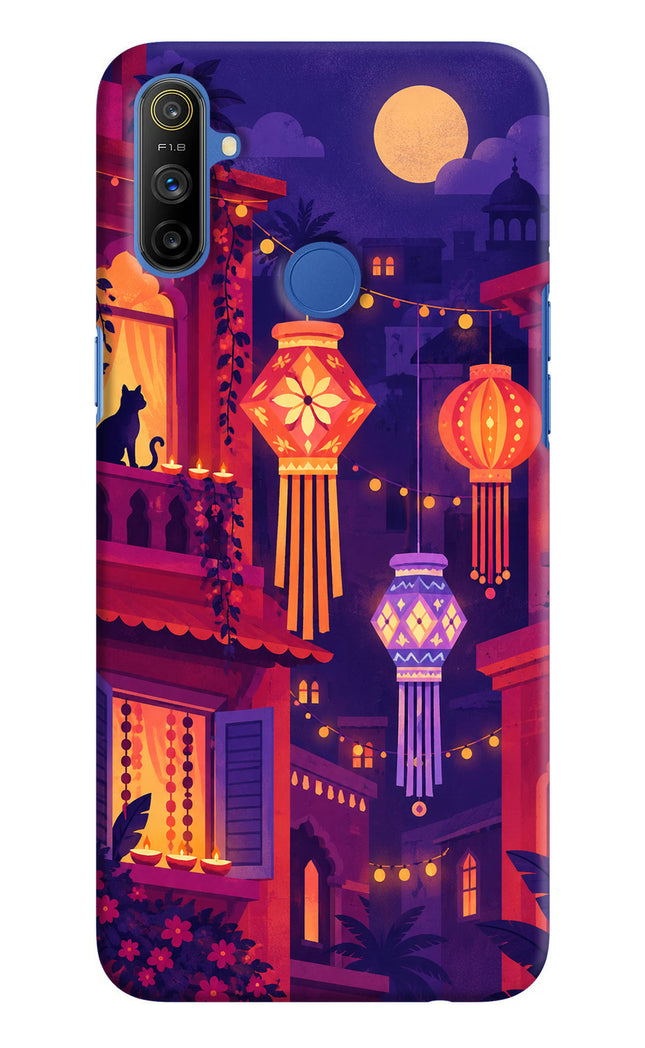 Lantern Lane Realme Narzo 10A/20A Hard Case Back Cover by Casekaro