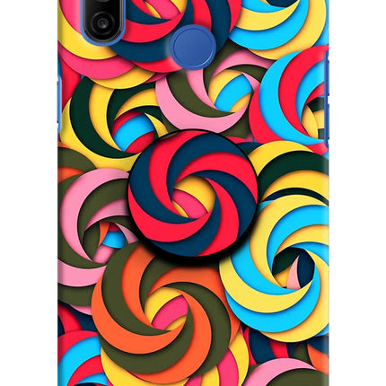 Spiral Pattern Realme Narzo 10A/20A Pop Case by Casekaro