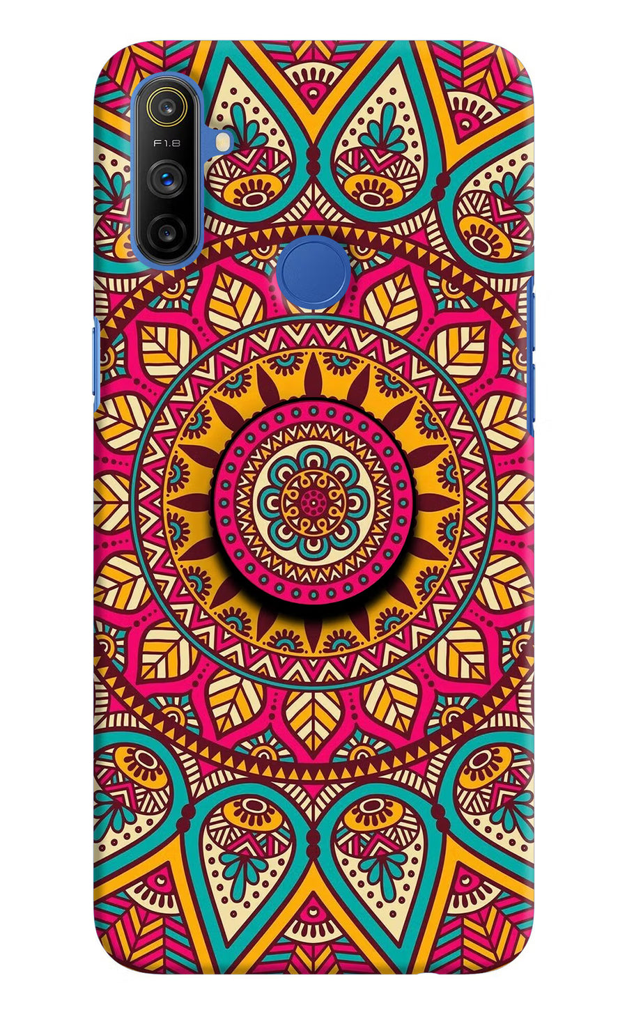Mandala Realme Narzo 10A/20A Pop Case, Hard case