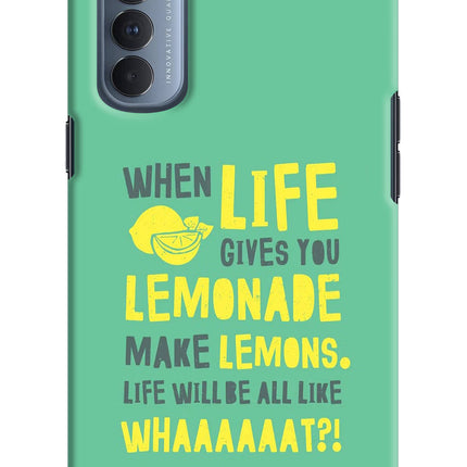 Quote Oppo Reno4 Pro Hard Case Back Cover by Casekaro