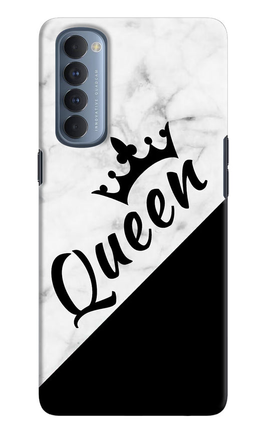 Queen Oppo Reno4 Pro Hard Case Back Cover by Casekaro