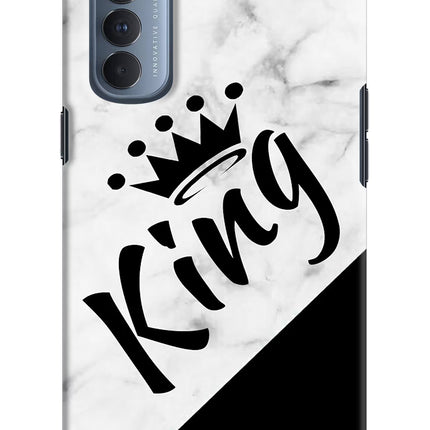 King Oppo Reno4 Pro Hard Case Back Cover by Casekaro