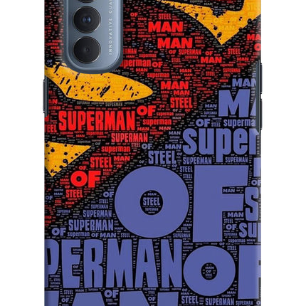 Superman Oppo Reno4 Pro Hard Case Back Cover by Casekaro