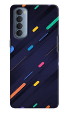 Abstract Design Oppo Reno4 Pro Hard Case Back Cover by Casekaro